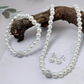 Elegant Faux Pearl Jewelry Set