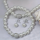 Elegant Faux Pearl Jewelry Set