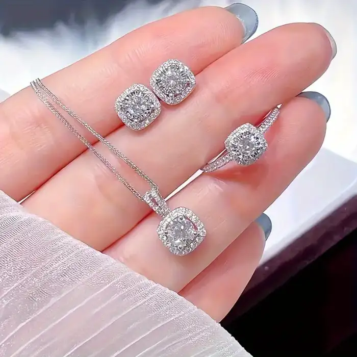 Elegant 4 Piece Jewelry Set