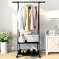 Triangular Clothing Rail and Shoe Rack