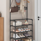 4-Tier Shoe and Clothes Rack