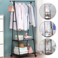 Triangular Clothing Rail and Shoe Rack
