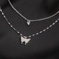Butterfly Stainless Steel Necklace