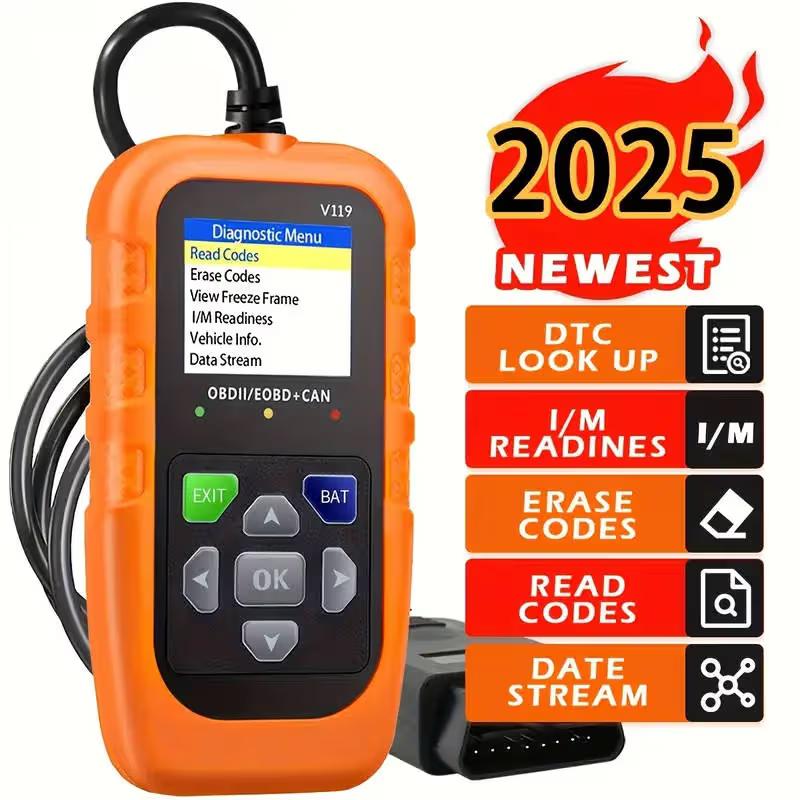 OBD II Car Fault Detector Code Reader OBD2 Scanner Diagnostic Tool V119