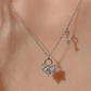 Heart-Shaped Lock and Key Necklace