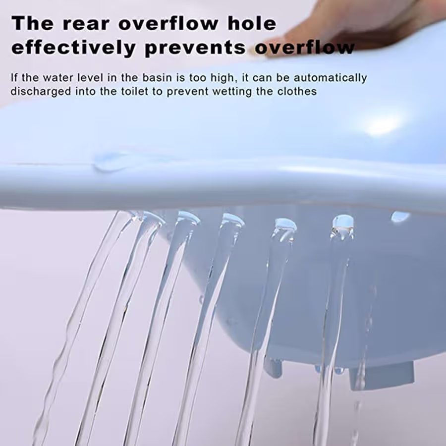 Portable Sitz Bath Tub with Flusher for Postpartum Care