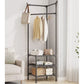 Multifunctional Floor Standing Corner Coat Rack