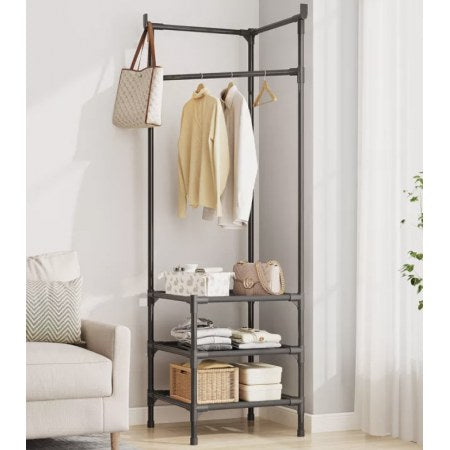 Multifunctional Floor Standing Corner Coat Rack