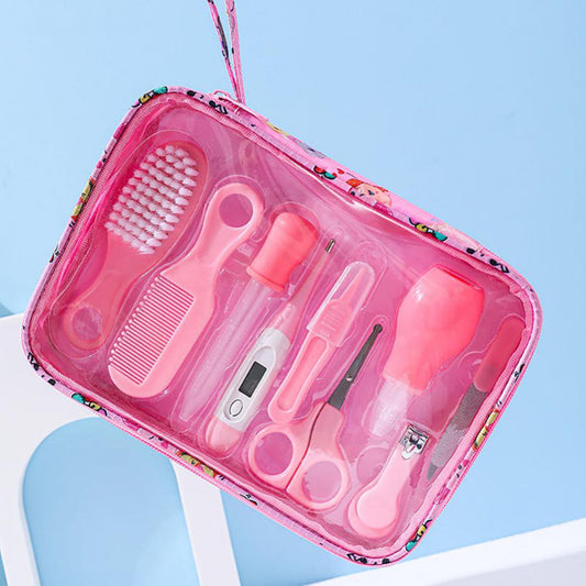 Baby Newborn Care Set - Pink 9 Piece