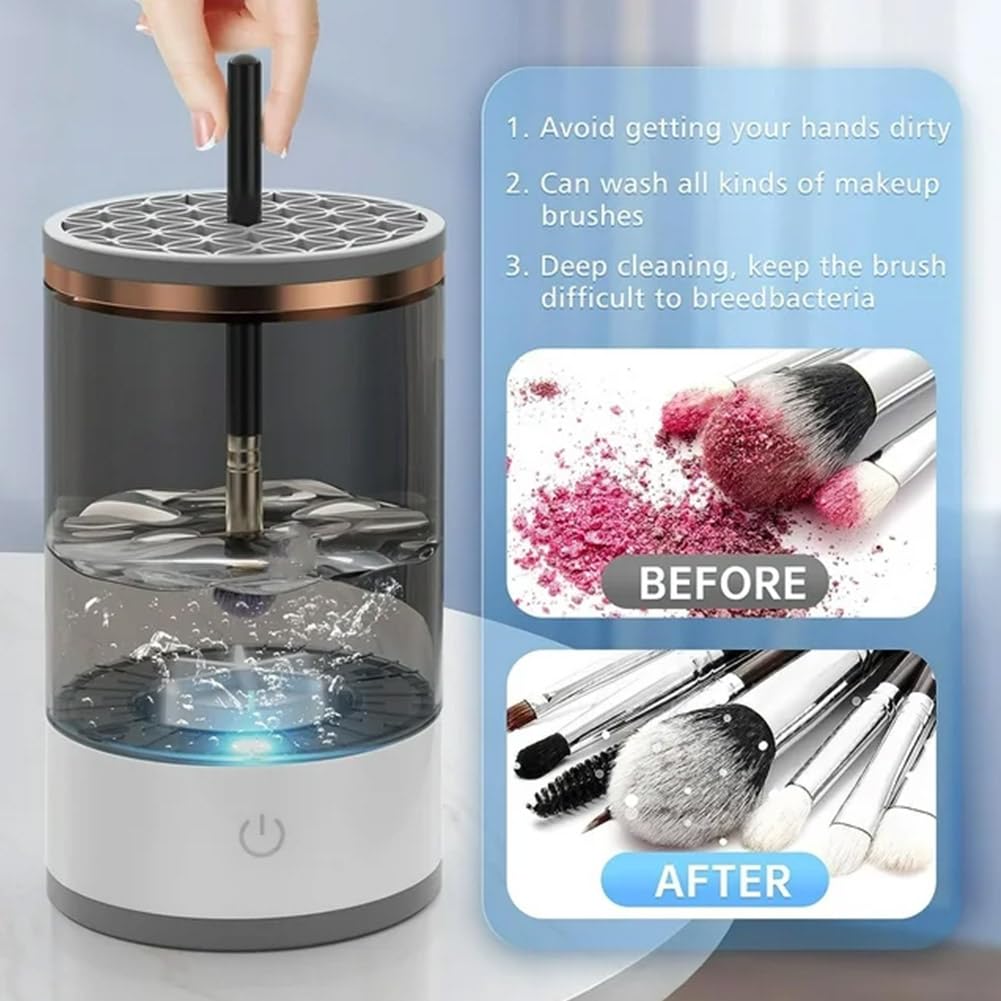 3 in 1 Electric Make Up Brush Cleaner Machine