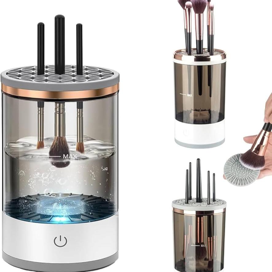 3 in 1 Electric Make Up Brush Cleaner Machine