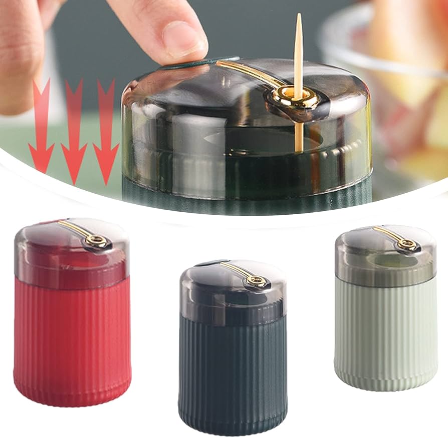 Automatic Toothpick Dispenser with Press Release