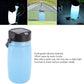 Travel and Camping Lantern Bottle with LED Lighting and Solar Charging