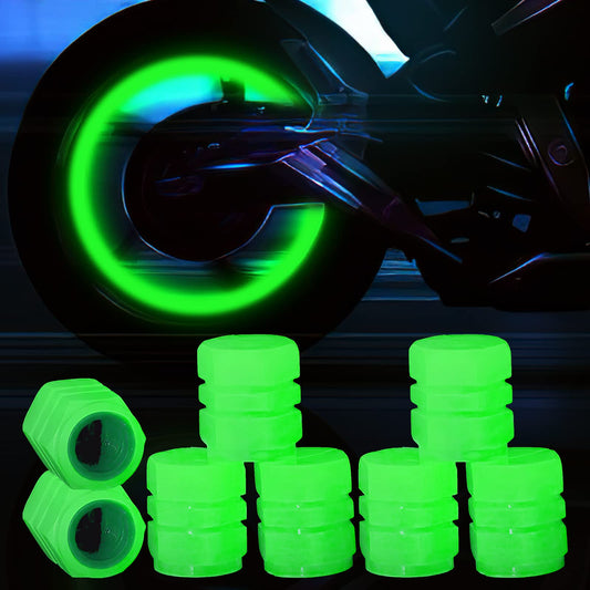 Luminous Glow-in-the-Dark Tyre Valve Cap