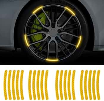 20pcs Car Wheel Reflective Sticker