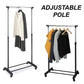 Clotheshorse Modern Single Pole Clothes Rack