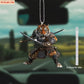 2D Flat Acrylic Car Decoration Tiger Warrior Armor Pendant
