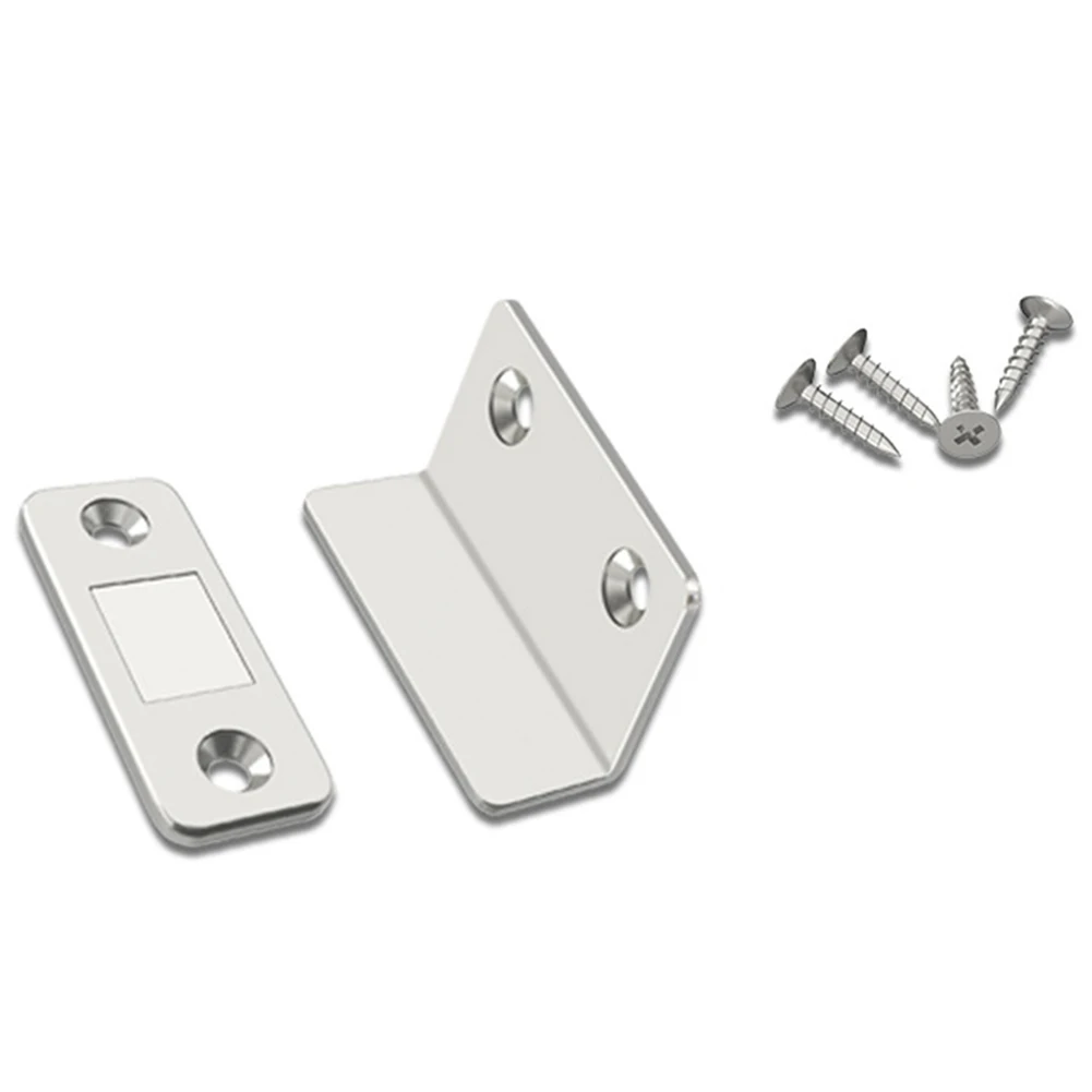 L Shaped Magnetic Suction Door Drawer Wardrobe Door Latch Door Closer