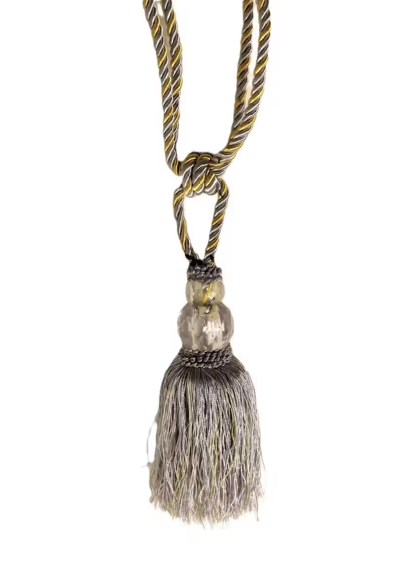 2 x Elegant Curtain & Drapery Tassel Tiebacks