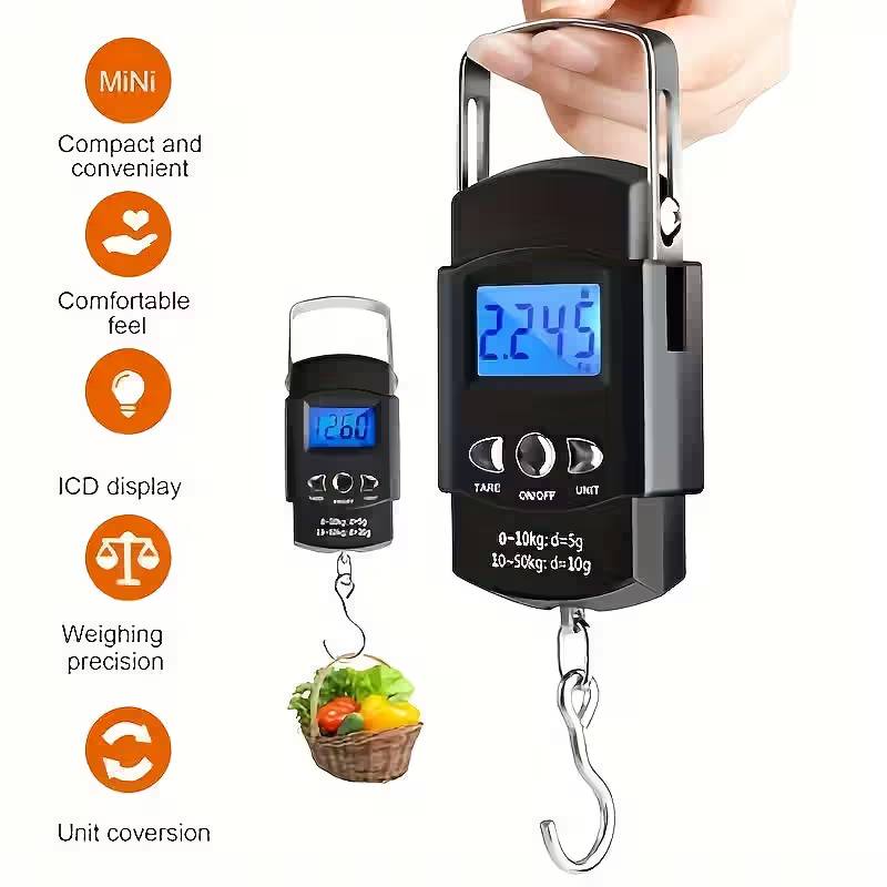 High-Precision 50 Kg Fishing and Travel Scale