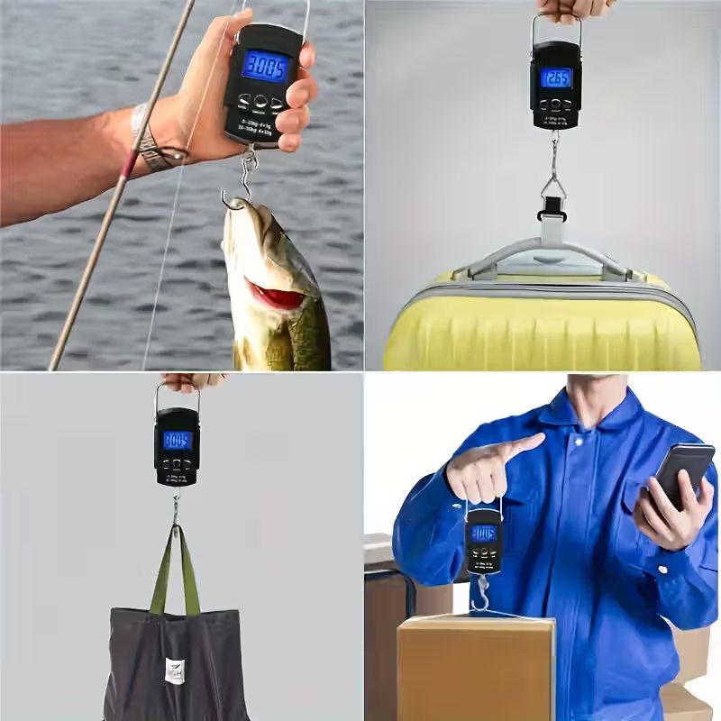 High-Precision 50 Kg Fishing and Travel Scale