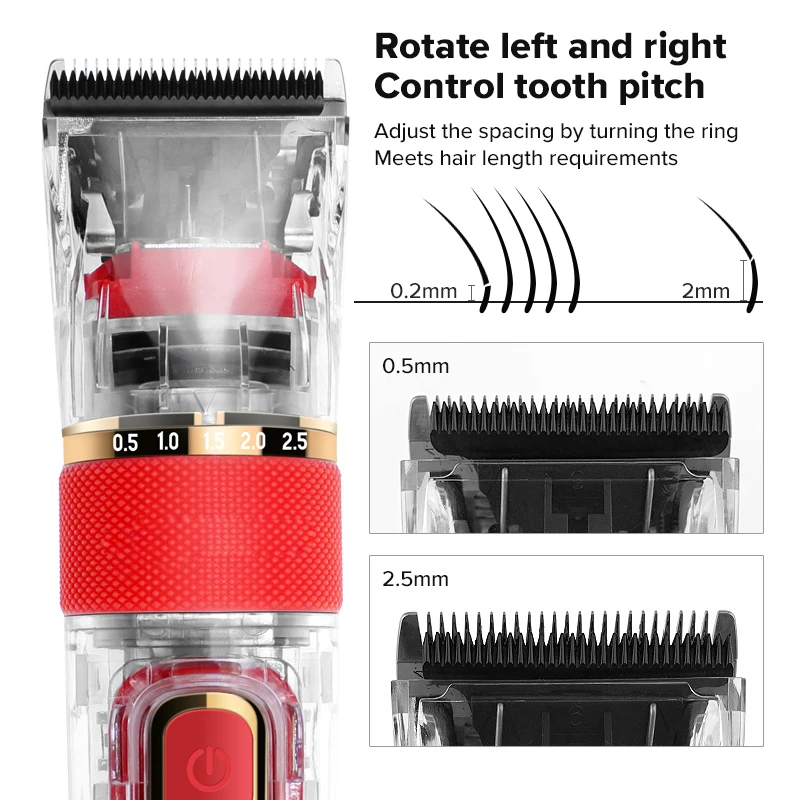 Professional Rechargeable Hair Clipper G7