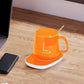 Temperature Control Mug With Smart Heating Coaster