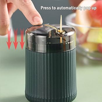 Automatic Toothpick Dispenser with Press Release