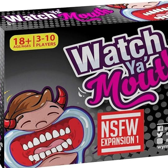 Watch Your Mouth Game - NSFW Adult Expansion Pack #1 – Dealz 4 All Store