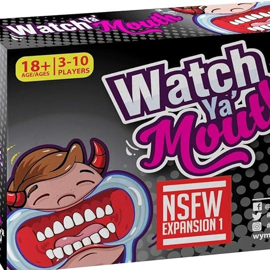 Watch Your Mouth Game - NSFW Adult Expansion Pack #1