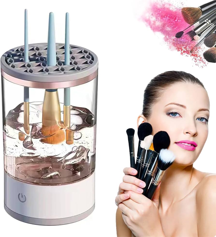 3 in 1 Electric Make Up Brush Cleaner Machine