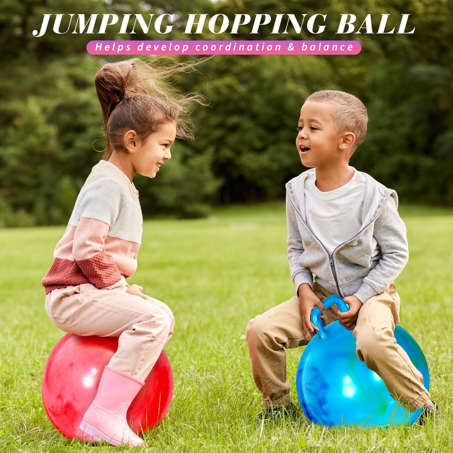 Kids Jumping Bouncy Ball