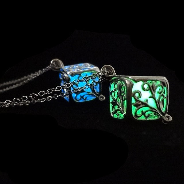 Tree of Life Glow in the Dark Pendant Necklace