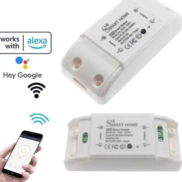 WiFi Wireless Smart Switch - Turn your appliances ON / OFF where ever you are via Phone