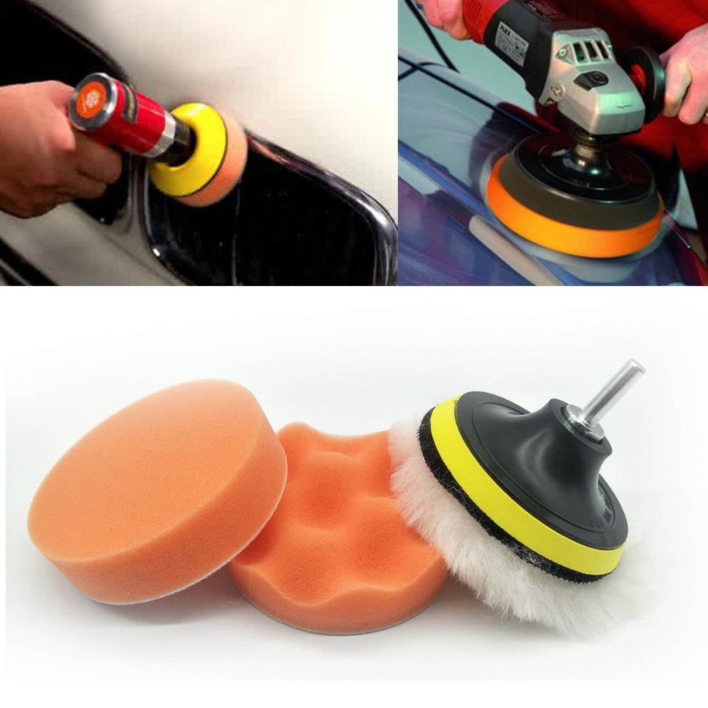 11 Piece Car Foam Drill Polishing Pad Kit