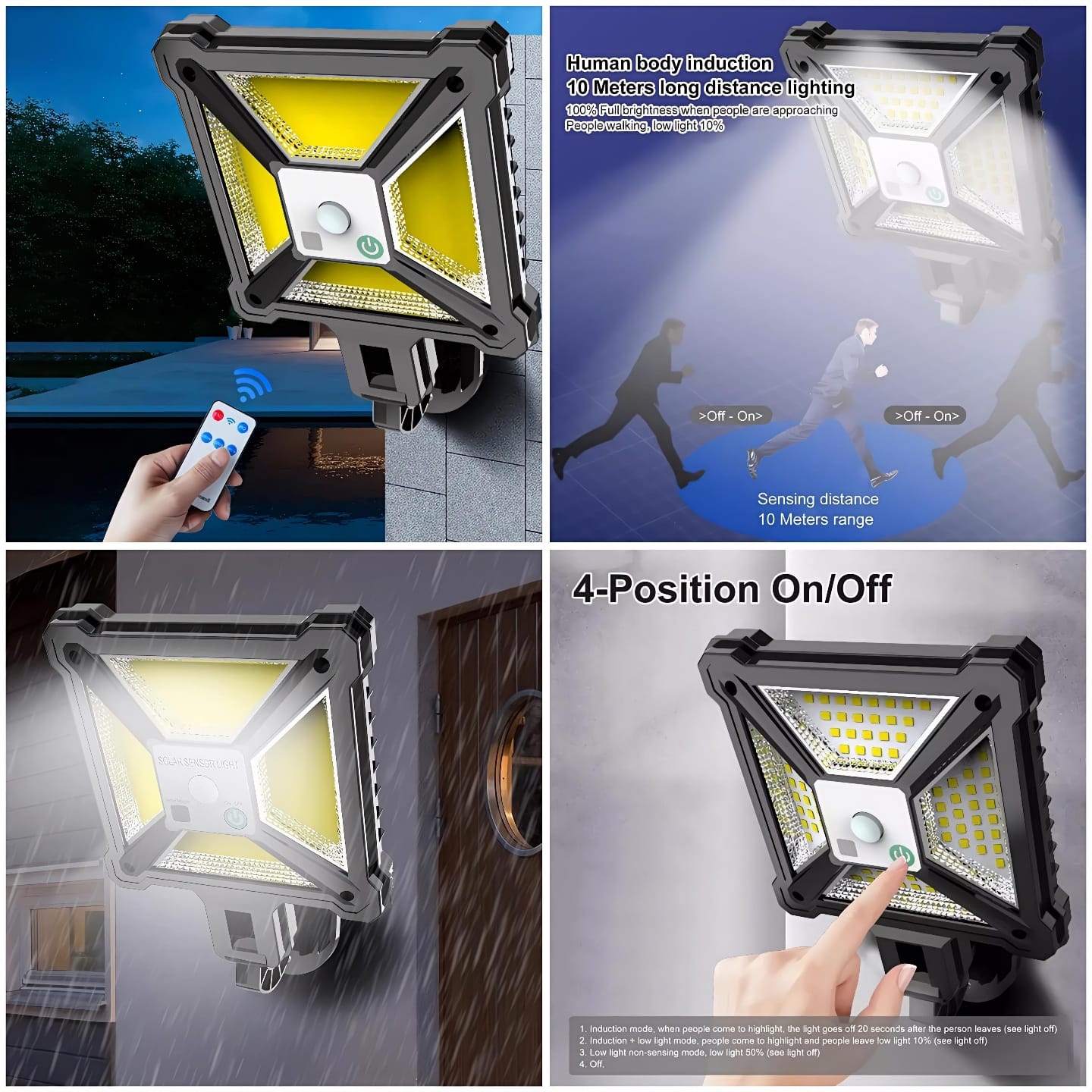 Solar Outdoor Light with Motion Sensor