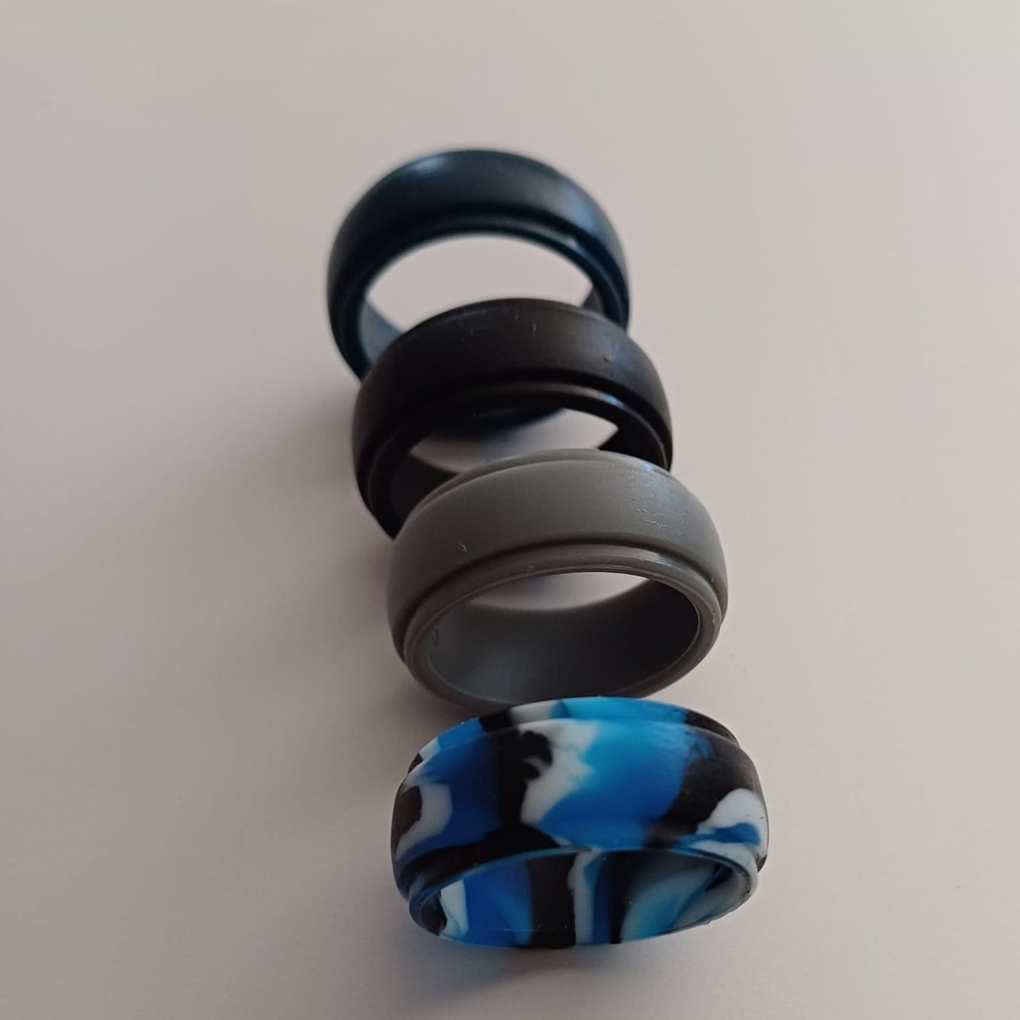 4 x Silicone Rings - Men`s Combo