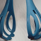 Blue 3 in 1 Multipurpose Tongs Kitchen Gadget