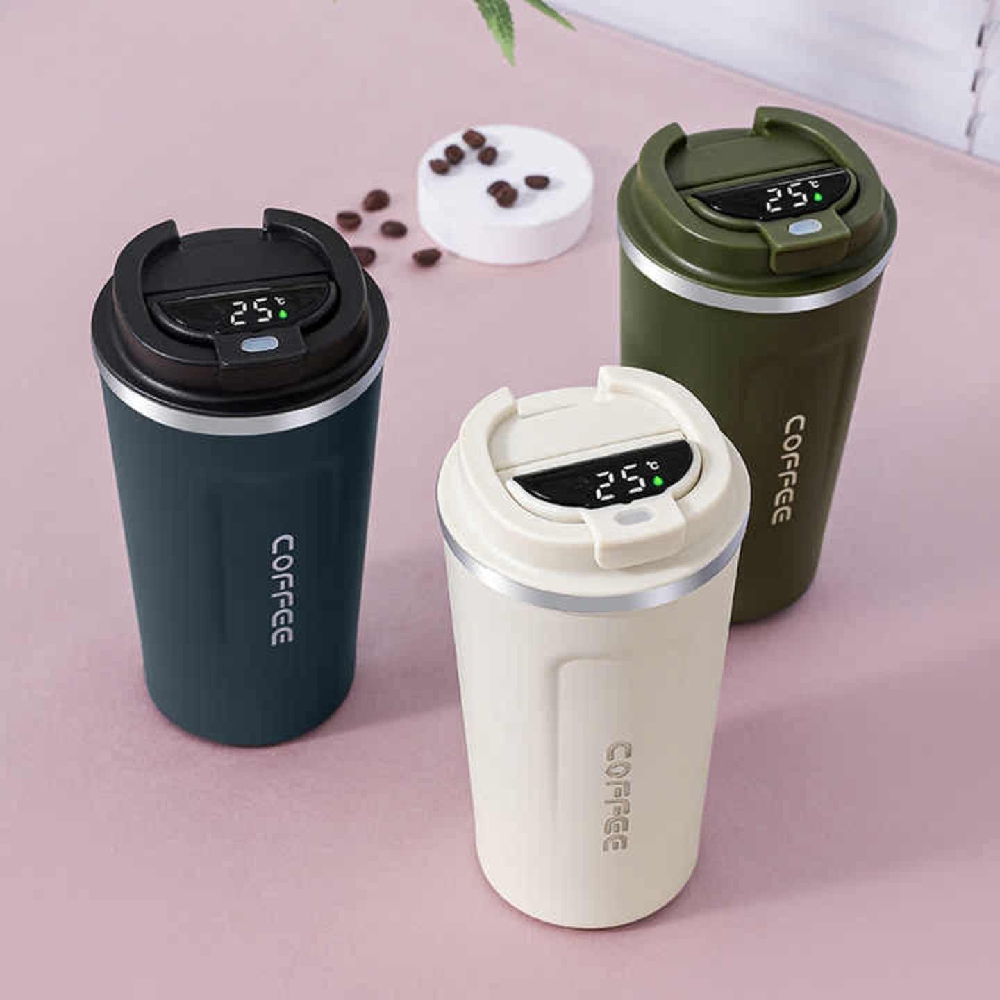 510ml Thermos Coffee Mug - Smart Temperature