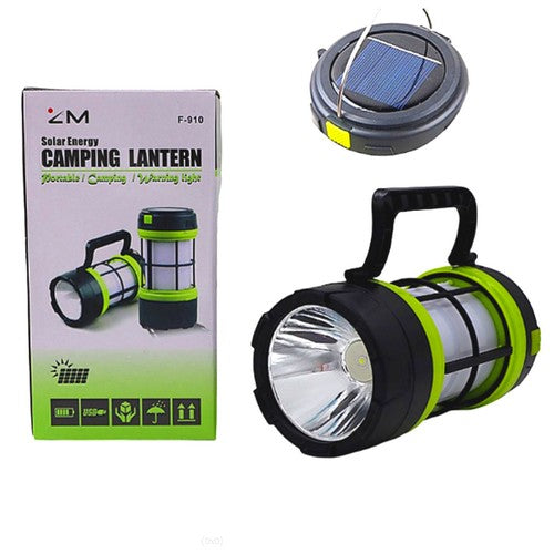 High-Performance Solar Energy USB Chargeable Camping Lantern