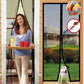 Hands-Free Magnetic Screen Door Mesh