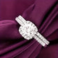 Elegant Fashion Cubic Zirconia Ring Set - Size 6