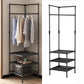 Multifunctional Floor Standing Corner Coat Rack