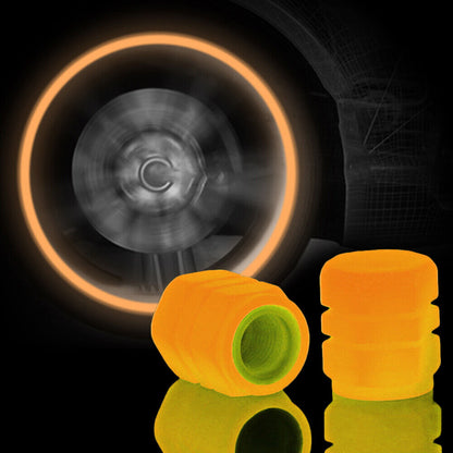 Luminous Glow-in-the-Dark Tyre Valve Cap