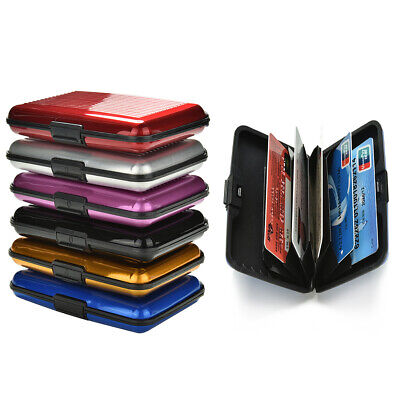 Security Hard Case Bank Card Holder