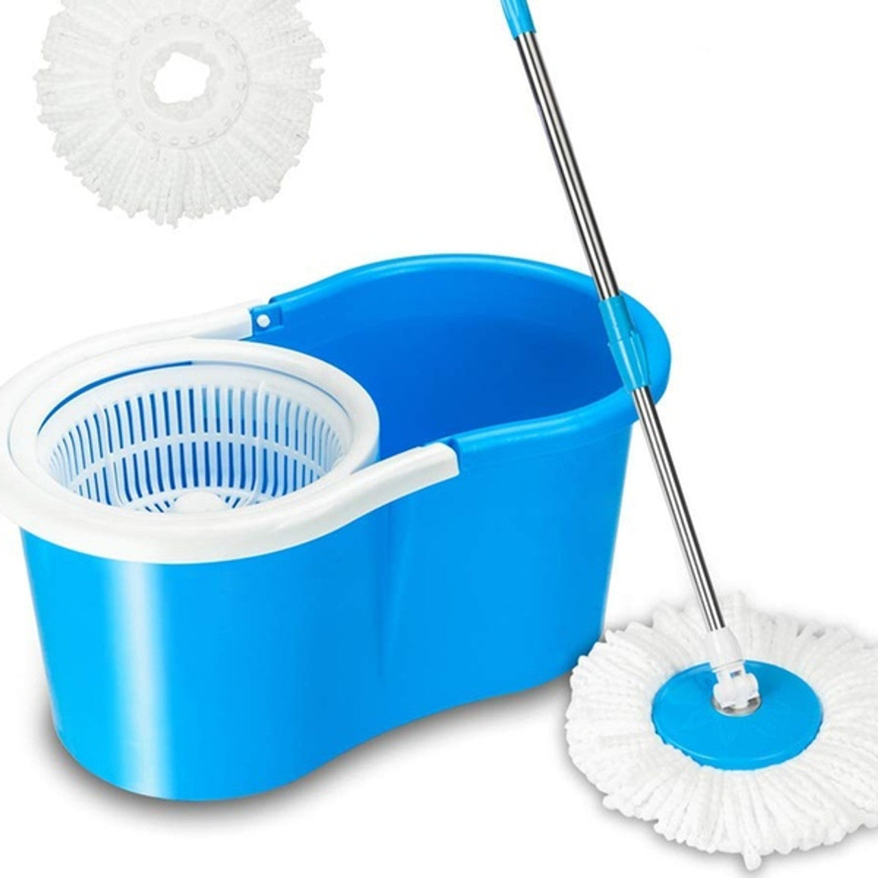 Rotating 360° Magic Spin Mop And Plastic Bucket Set