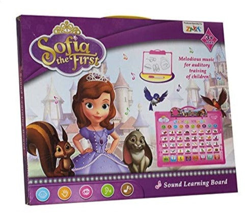 Sofia The First Sound Learning and Drawing Board