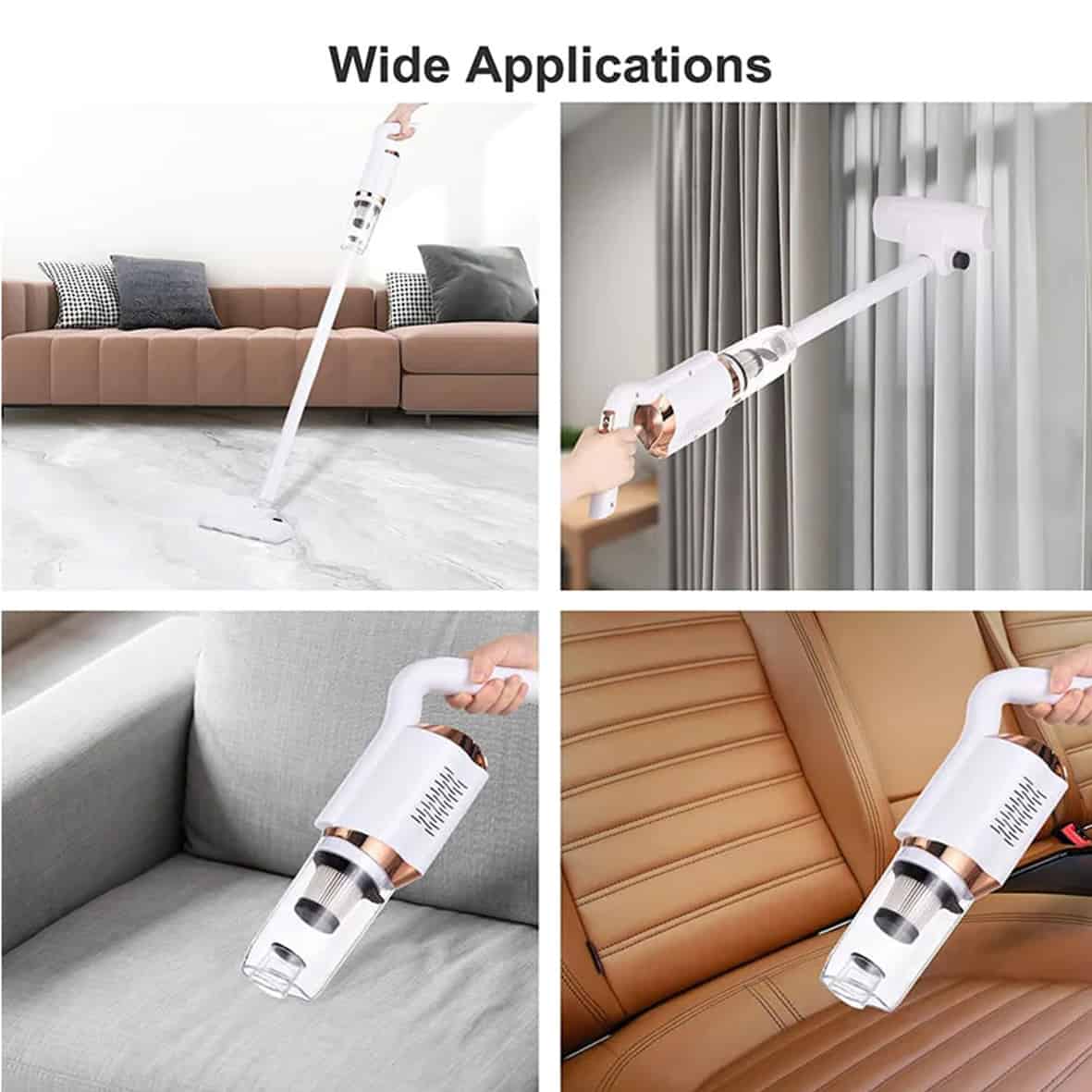 USB Rechargeable Cordless Vacuum Cleaner