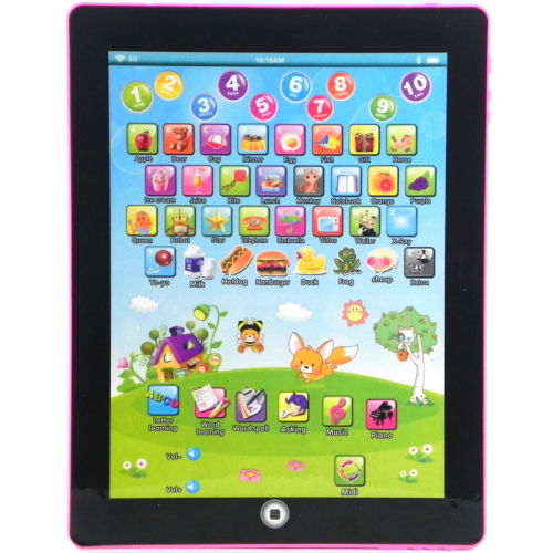 Kids Learning Computer Tablet 10 inch Toy freeshipping - Dealz4all Store