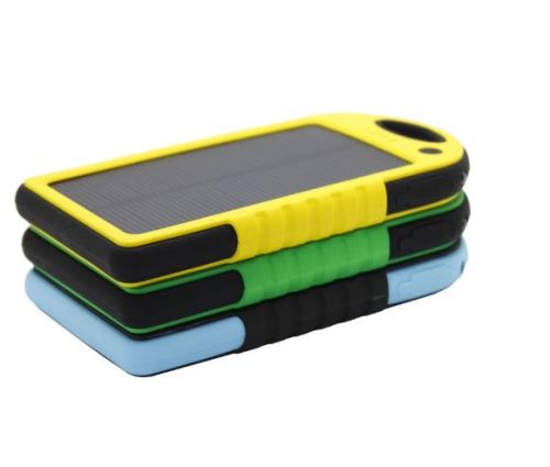 5000mAh Portable Waterproof Solar Charger Double USB Power Bank freeshipping - Dealz4all Store